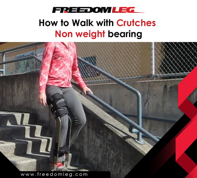 How to Walk with Crutches Non Weight Bearing