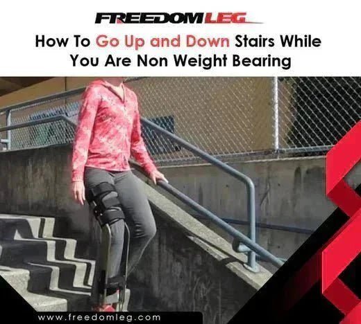 how to use crutches on stairs